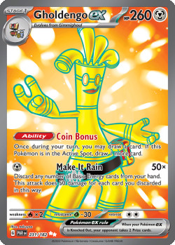 Pokémon Trading Card Game Paradox Rift Gholdengo ex