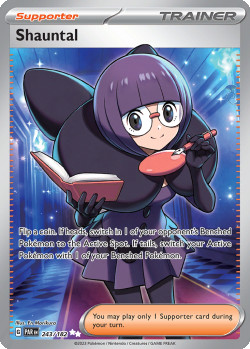 Pokémon Trading Card Game Paradox Rift Shauntal