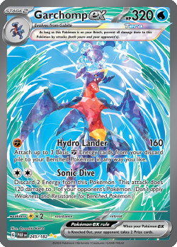 Pokémon Trading Card Game Paradox Rift Garchomp ex