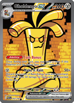 Pokémon Trading Card Game Paradox Rift Gholdengo ex