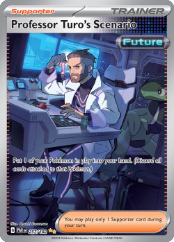 Pokémon Trading Card Game Paradox Rift Professor Turo's Scenario
