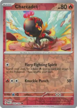 Pokémon Trading Card Game Paradox Rift Charcadet (Rev. Holo)