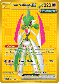 Pokémon Trading Card Game Paradox Rift Iron Valiant ex