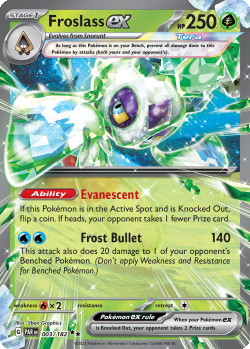 Pokémon Trading Card Game Paradox Rift Froslass ex