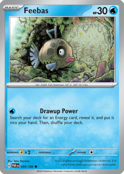 Pokémon Trading Card Game Paradox Rift Feebas