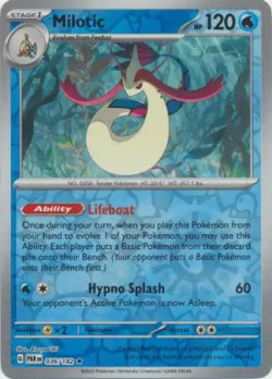 Pokémon Trading Card Game Paradox Rift Milotic (Rev. Holo)