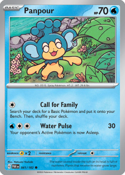 Pokémon Trading Card Game Paradox Rift Panpour