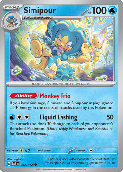 Pokémon Trading Card Game Paradox Rift Simipour