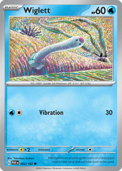 Pokémon Trading Card Game Paradox Rift Wiglett