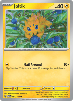 Pokémon Trading Card Game Paradox Rift Joltik