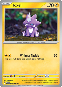 Pokémon Trading Card Game Paradox Rift Toxel