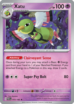 Pokémon Trading Card Game Paradox Rift Xatu