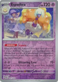 Pokémon Trading Card Game Paradox Rift Espathra (Rev. Holo)