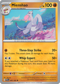 Pokémon Trading Card Game Paradox Rift Mienshao