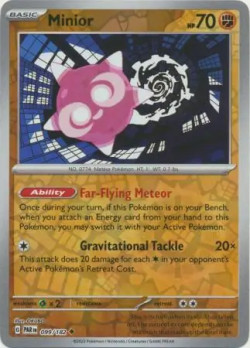 Pokémon Trading Card Game Paradox Rift Minior (Rev. Holo)