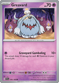 Pokémon Trading Card Game Scarlet & Violet Greavard