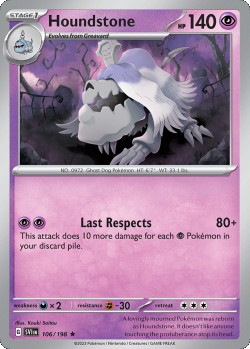 Pokémon Trading Card Game Scarlet & Violet Houndstone