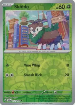 Pokémon Trading Card Game Scarlet & Violet Skiddo (Rev. Holo)