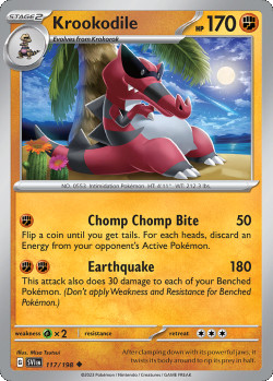 Pokémon Trading Card Game Scarlet & Violet Krookodile