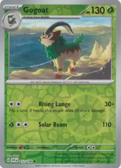 Pokémon Trading Card Game Scarlet & Violet Gogoat (Rev. Holo)