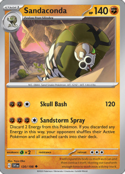 Pokémon Trading Card Game Scarlet & Violet Sandaconda