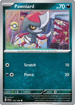 Pokémon Trading Card Game Scarlet & Violet Pawniard