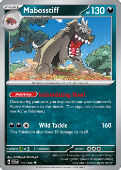 Pokémon Trading Card Game Scarlet & Violet Mabosstiff