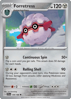 Pokémon Trading Card Game Scarlet & Violet Forretress