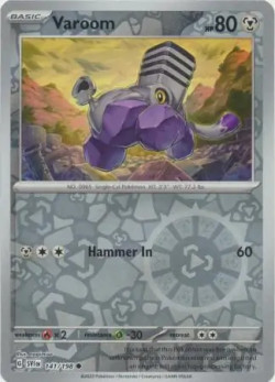 Pokémon Trading Card Game Scarlet & Violet Varoom (Rev. Holo)