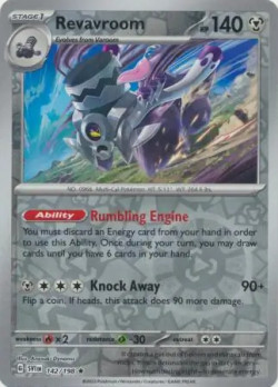 Pokémon Trading Card Game Scarlet & Violet Revavroom (Rev. Holo)