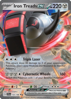 Pokémon Trading Card Game Scarlet & Violet Iron Treads ex