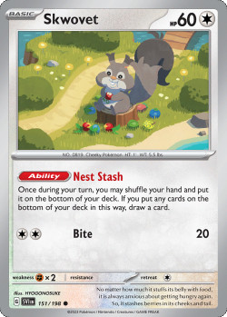 Pokémon Trading Card Game Scarlet & Violet Skwovet
