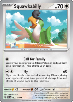 Pokémon Trading Card Game Scarlet & Violet Squawkabilly