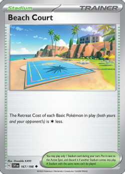 Pokémon Trading Card Game Scarlet & Violet Beach Court