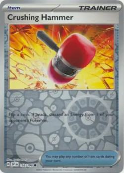 Pokémon Trading Card Game Scarlet & Violet Crushing Hammer (Rev. Holo)