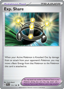 Pokémon Trading Card Game Scarlet & Violet Exp Share