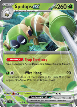 Pokémon Trading Card Game Scarlet & Violet Spidops ex