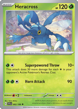 Pokémon Trading Card Game Scarlet & Violet Heracross