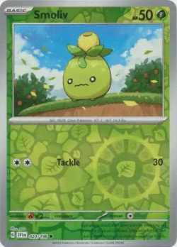 Pokémon Trading Card Game Scarlet & Violet Smoliv (Rev. Holo)