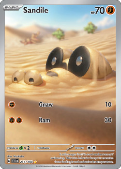 Pokémon Trading Card Game Scarlet & Violet Sandile