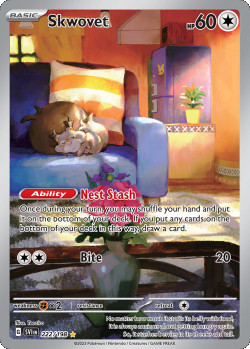 Pokémon Trading Card Game Scarlet & Violet Skwovet