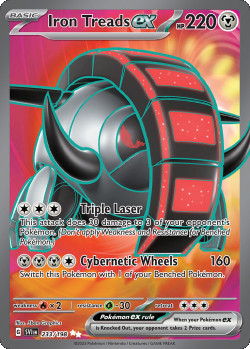 Pokémon Trading Card Game Scarlet & Violet Iron Treads ex