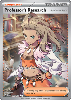 Pokémon Trading Card Game Scarlet & Violet Professor's Research (Professor Sada)
