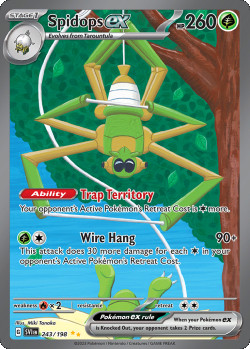 Pokémon Trading Card Game Scarlet & Violet Spidops ex