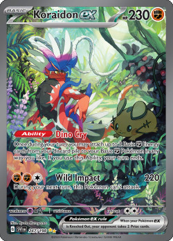 Pokémon Trading Card Game Scarlet & Violet Koraidon ex