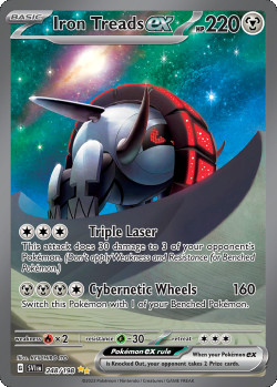 Pokémon Trading Card Game Scarlet & Violet Iron Treads ex