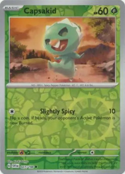 Pokémon Trading Card Game Scarlet & Violet Capsakid (Rev. Holo)