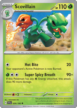 Pokémon Trading Card Game Scarlet & Violet Scovillain
