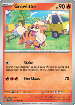 Pokémon Trading Card Game Scarlet & Violet Growlithe