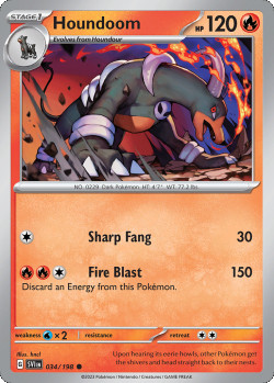 Pokémon Trading Card Game Scarlet & Violet Houndoom